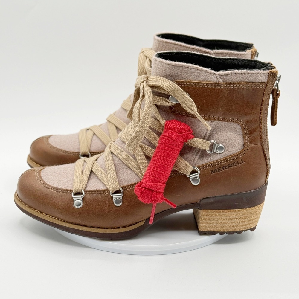 Merrell Shiloh II Boot Size 7 Womens Camel J004422 - NEW no box - Picture 7 of 8